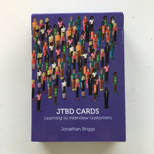 Load image into Gallery viewer, JTBD Cards: Learning to Interview Customers